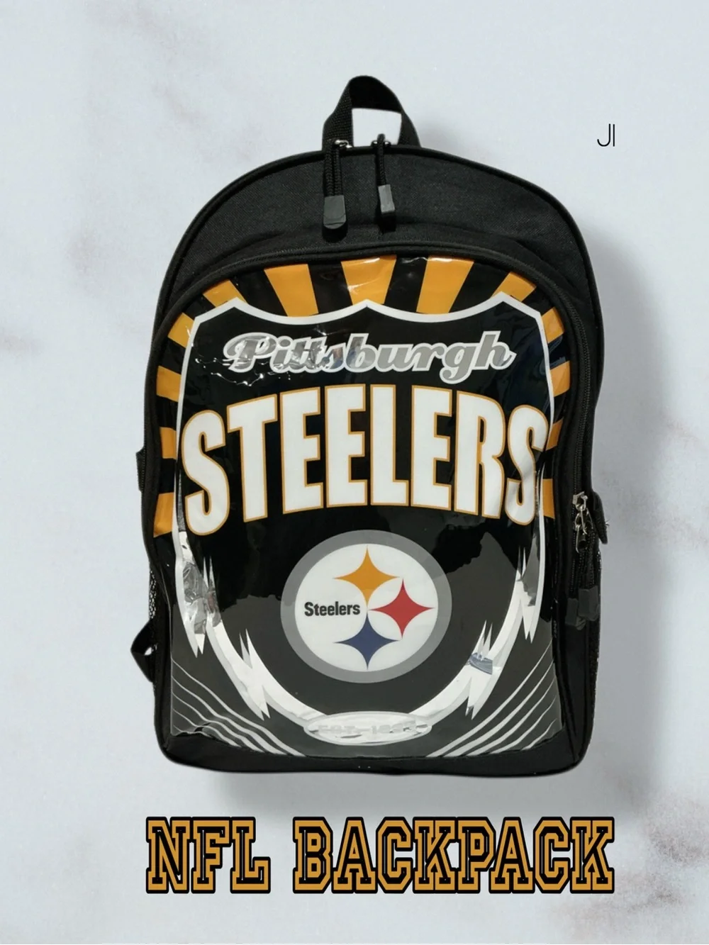 PITTSBURGH STEELERS NFL Lightning Graphics Backpack